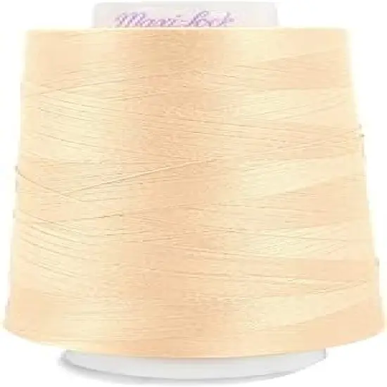 Maxi-Lock Eggshell Serger Thread, 3000 Yard Cone {1}