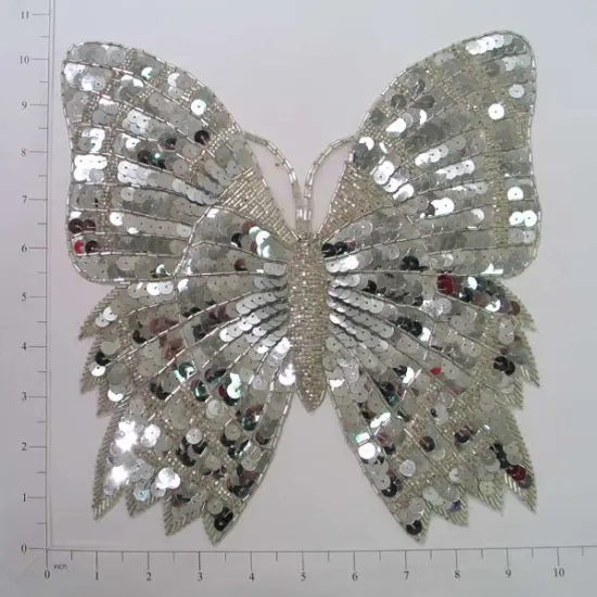 Monarch Butterfly Sequin Applique/Patch Multi Colors {2}