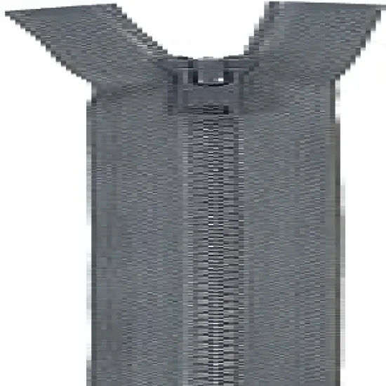 Zipperstop Wholesale YKK&Acirc; 14" Vislon Zipper ~ YKK #5 Molded Plastic ~ Separating - 578 Medium Grey (1 Zipper/Pack) {1}
