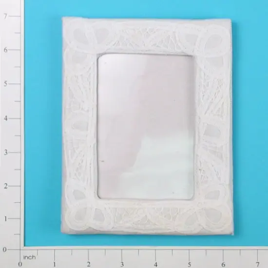 Bridal/Wedding Battenburg Keepsake Frame {1}