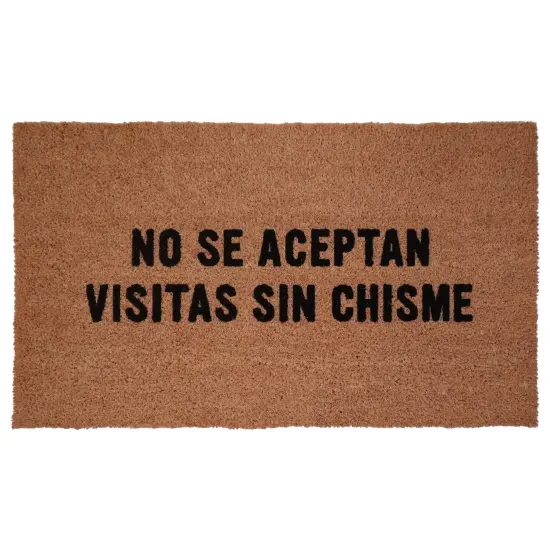 No Se Aceptan Visitas sin Chisme Doormat {1}
