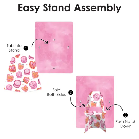 Big Dot of Happiness Hot Girl Bday - Vintage Cake Birthday Party 4x6 Picture Display - Paper Photo Frames - Set of 12 {7}