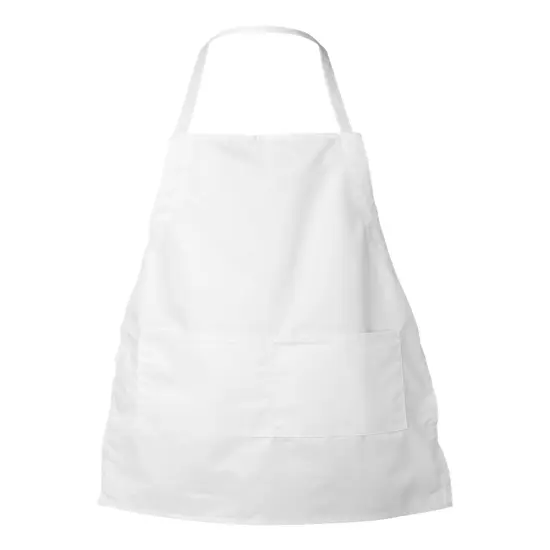 Liberty Bags&reg; Butcher Apron with Pockets Black {6}