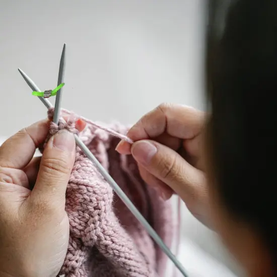 8 Pieces Knitting Needle Stoppers, Knitting Needle Hugger, Stitch Stopper, Project Keeper, Knitting Crochet Supplies, Knitting Accessories, Needle Minder, Needle Stopper {3}