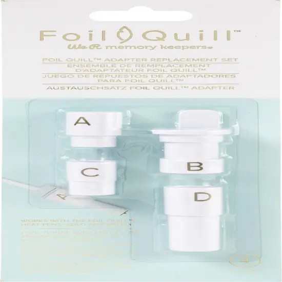 We R Foil Quill Adapter Kit-4/Pkg {1}