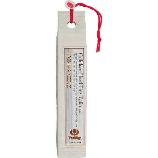 Tulip Straight Pins-Pink Tulip Head 15/Pkg {1}