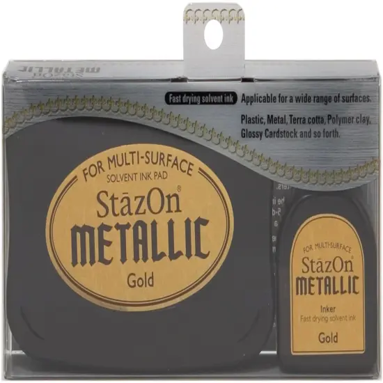 StazOn Metallic Solvent Ink Kit {1}