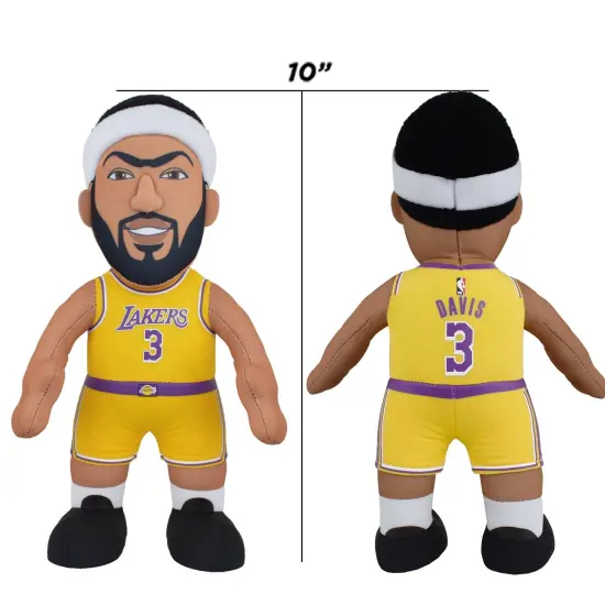 Bleacher Creatures Los Angeles Lakers Anthony Davis 10" Plush Figure {4}