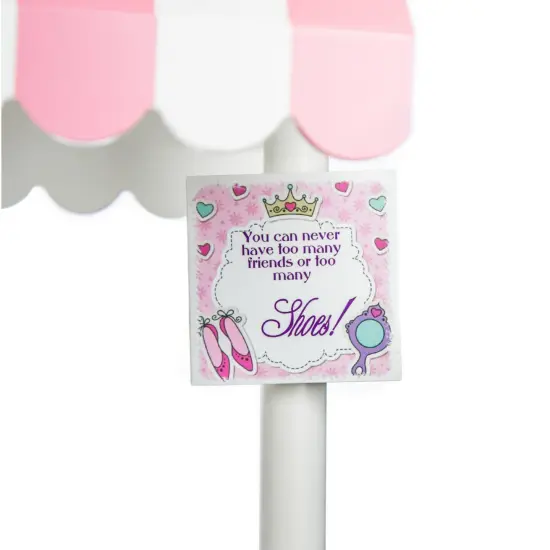 The Queen's Treasures Cinderella's Shoe Shop Signs Sized for 18 Inch Dolls {3}