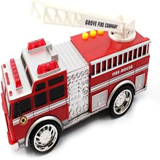 3-In-1 Emergency Vehicle Toy Playset For Kids (Fire Truck, Police Car, Ambulance) {1}