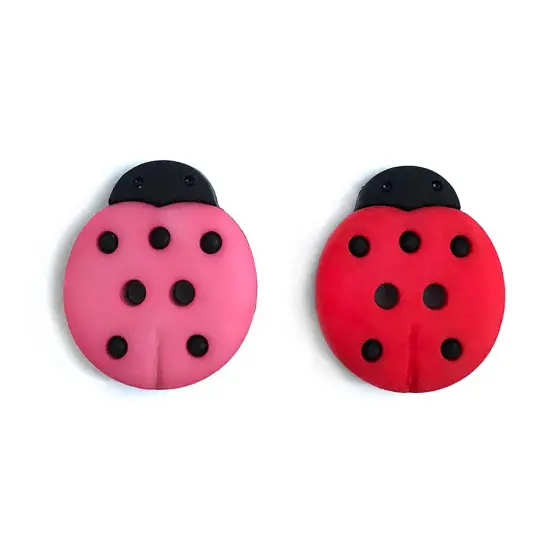 Buttons Galore and More Bulk Buttons - Ladybug - 100 Buttons {1}