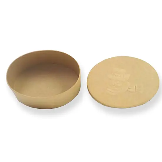 36 Units of Oval Box with Snowman Embossed Lid {3}