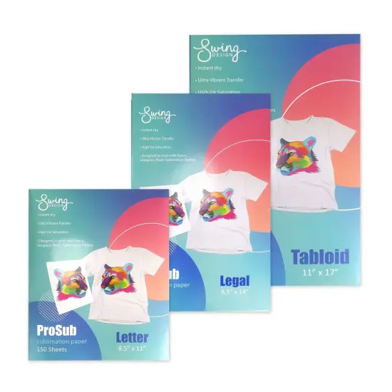 ProSub Premium Sublimation Heat Transfer Paper 11" x 17" for Epson, Sawgrass - 150 Sheets {6}