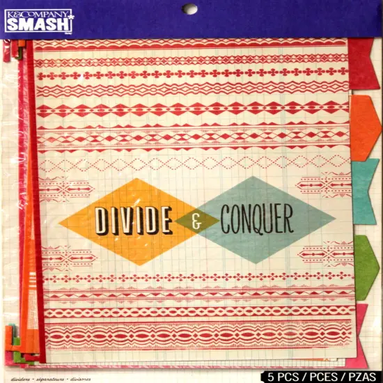 K & Company Smash Decorator's Tabed Dividers Set {1}
