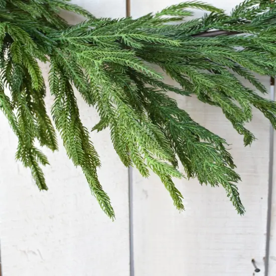 60" RealTouch Norfolk Pine Garland {4}