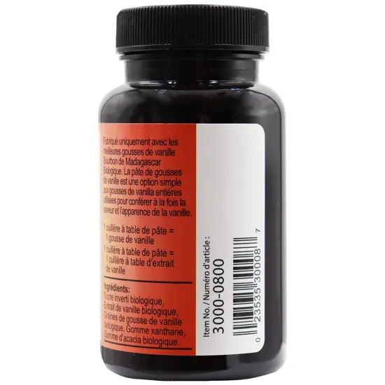 LorAnn Oils Organic Madagascar Vanilla Bean Paste, 4 ounce {3}