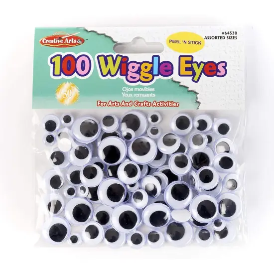 Wiggle Eyes (Peel'n Stick) {1}
