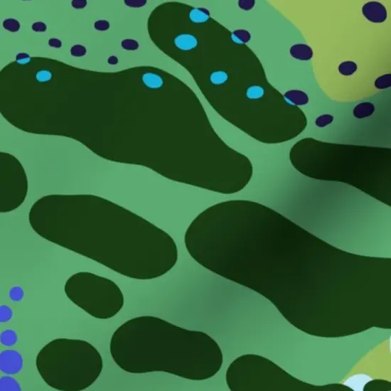 Various Fabrics by the Yard or Fat Quarter Animal Print Whimsical Frogs Colorful Swamp Chic Custom Printed Fabric by Spoonflower {7}