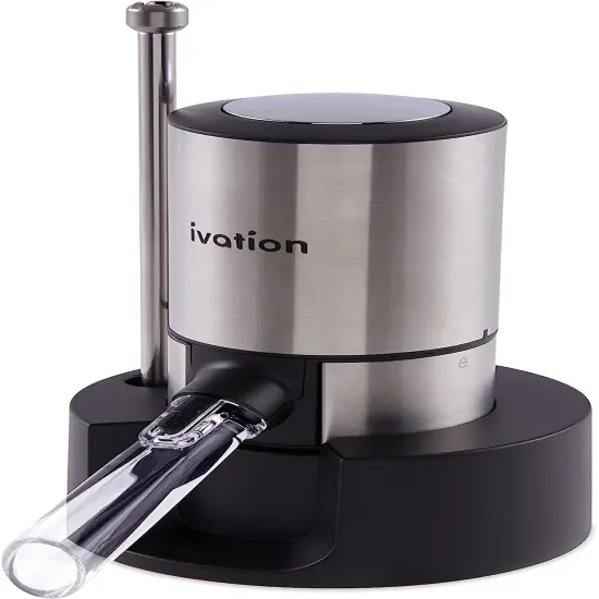 Ivation Stainless Steel Wine Aerator and Dispenser Spout, Electric Wine Pourer and Stopper {2}