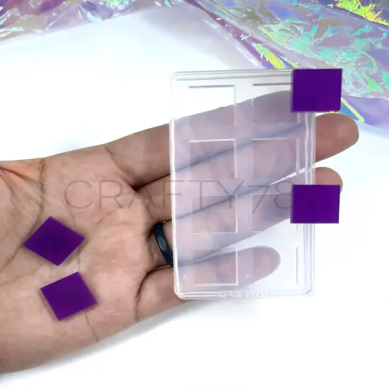 Square 13.5mm Stud Silicone mold (A2) {1}