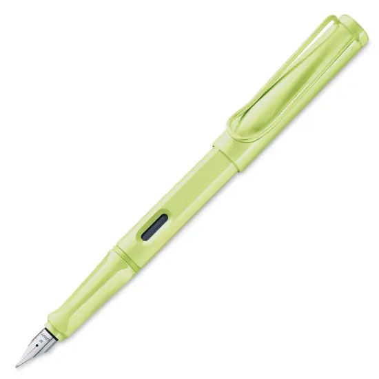 Lamy Safari Fountain Pen - Spring Green, Extra-Fine Nib {1}
