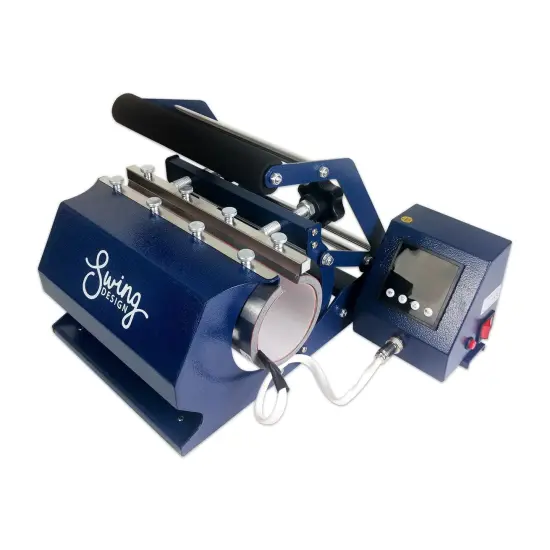 Swing Design 7-in-1 Tumbler Heat Press 20oz/30oz - Navy {5}