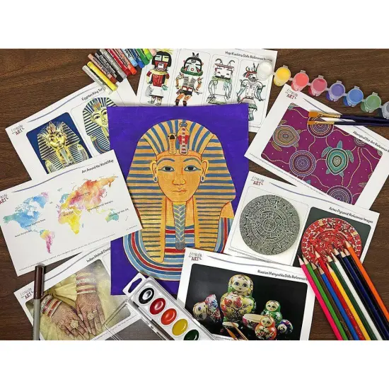 Homeschool Art A - Art Around The World! {1}