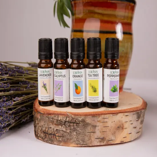 LorAnn Oils 12-unit Essential Oils Collection, 1/3 ounce bottles {2}