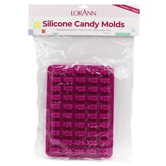 LorAnn Oils Silicone Gummy Bear Molds, 2-Pack {1}