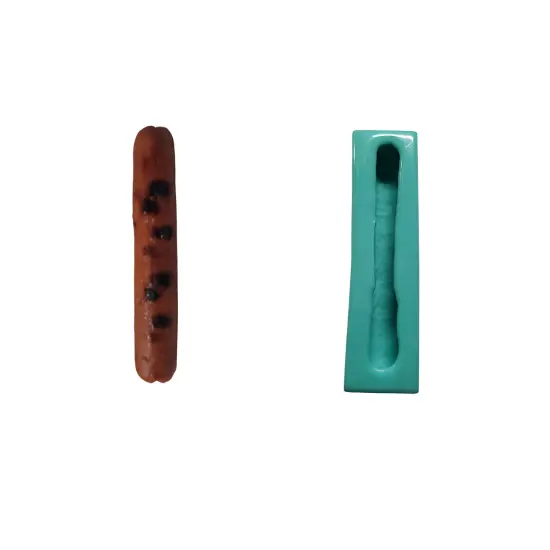 Grilled Hot Dog Silicone Mold | Realistic Food Shape For Soap Embeds | Candle Embeds | Wax Melts Silicone Mold| Not Food Grade {1}