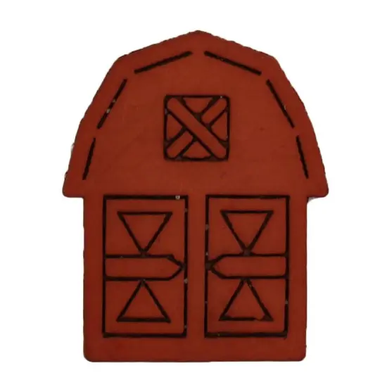 Buttons Galore and More Bulk Buttons - Barn - 100 Buttons {1}