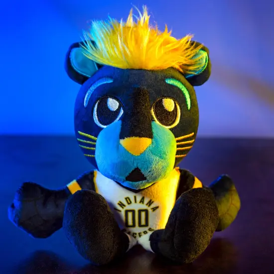 Bleacher Creatures Indiana Pacers Boomer Mascot 8" Kuricha Sitting Plush {4}