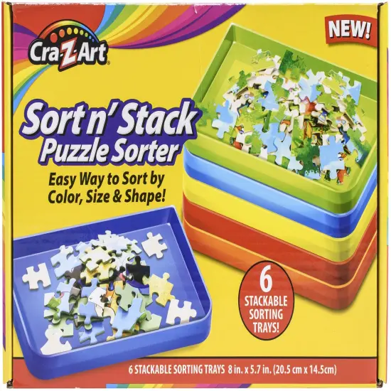 Cra-Z-Art Sort n' Stack Puzzle Sorter {1}