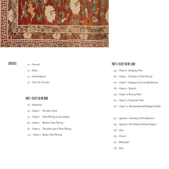 Velvet on My Mind, Velvet on My Loom {2}