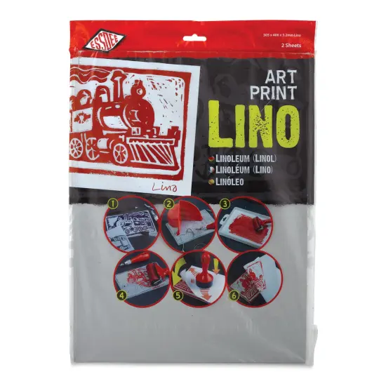 Essdee Lino Blocks - 16" x 12", Unmounted, Pkg of 2 {1}