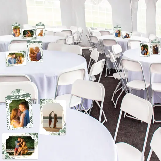 Big Dot of Happiness Boho Botanical - Greenery Party 4x6 Picture Display - Paper Photo Frames - Set of 12 {3}