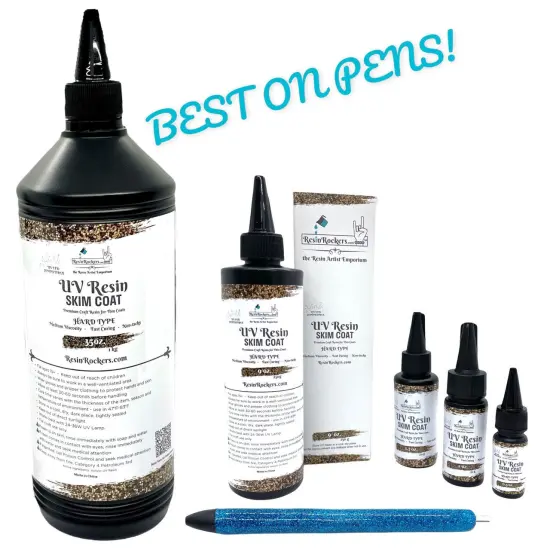 Resin Rockers UV Resin Skim Coat Formula for Pens Hard Type Ultra Fast Curing {2}