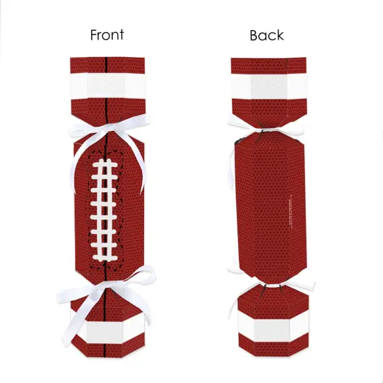 Big Dot of Happiness End Zone - Football - No Snap Baby Shower or Birthday Party Table Favors - DIY Cracker Boxes - Set of 12 {7}