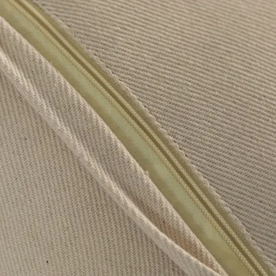 16" Handwoven Cotton Throw Pillow Cover with Embossed and Fringed Crossed line Charcoal with Cushion {6}