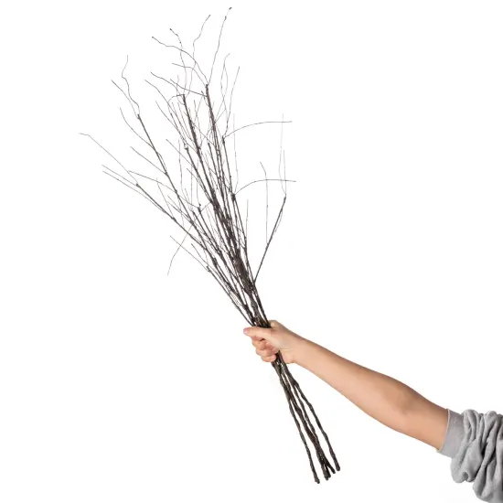 artificial twig branch with a charming, rustic look and curly, dried design for an additional touch of nature to your home or wedding decorations {6}