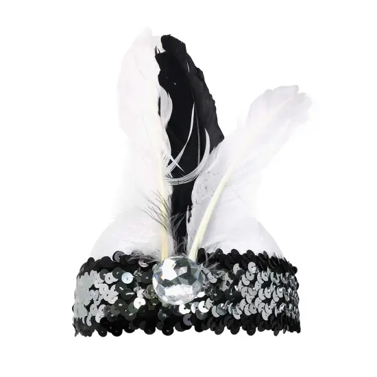 Roaring Twenties Flapper Headband - Women's Early 1920's Flapper Headpiece - 1 Piece {2}