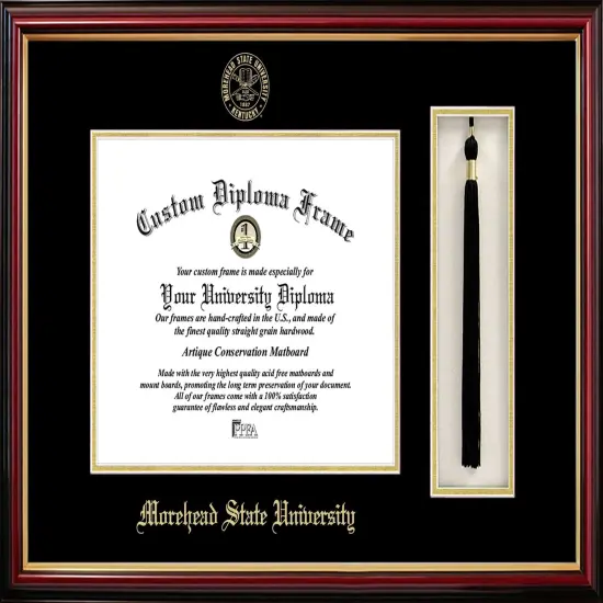 Morehead State University 11w x 8.5h Tassel Box and Diploma Frame {1}