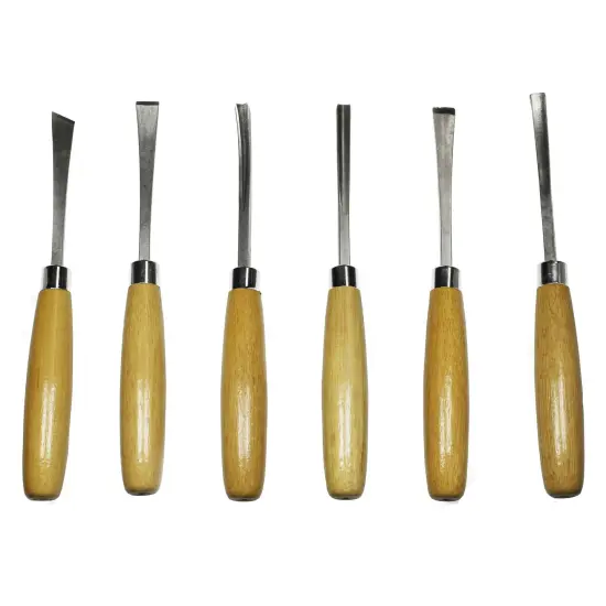 6-Piece Wood Carving Set for Beginners {1}
