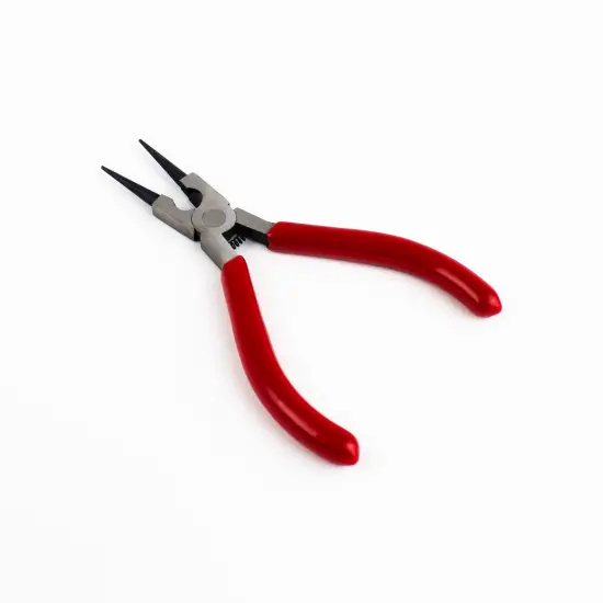 Round Nose Pliers with Side Cutter {4}
