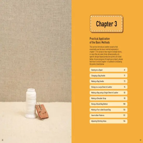 Tanned Leather Hand-Made Bags {3}