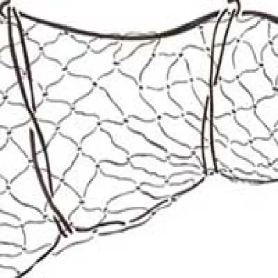 Fishing Net Wall Stencil | 2617 by Designer Stencils | Reusable Art Craft Stencils for Painting on Walls, Canvas, Wood | Reusable Plastic Paint Stencil for Home Makeover | Easy to Use & Clean Art Stencil {2}