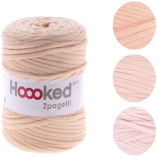 Multipack of 4 - Hoooked Zpagetti Yarn-Ballet Peach {2}