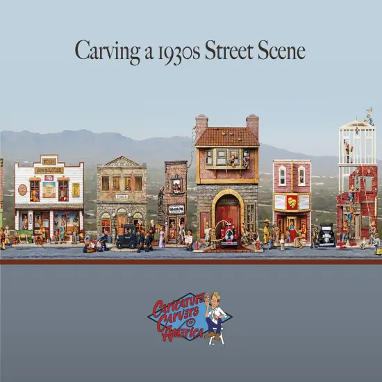 Carving a 1930s Street Scene {1}