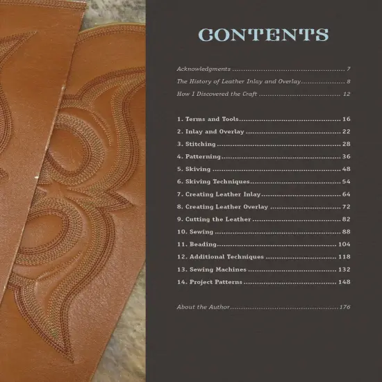 The Art of Leather Inlay and Overlay {2}