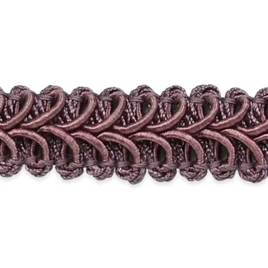 20 yards of Alice Classic Woven BraidTrim | 20 yard cut Plum {1}